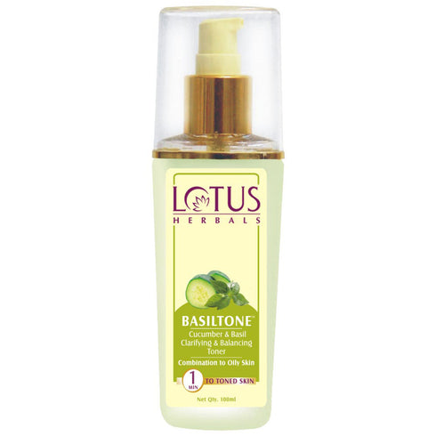 Lotus Basiltone Cucumber Basil Clarifying Balancing Toner